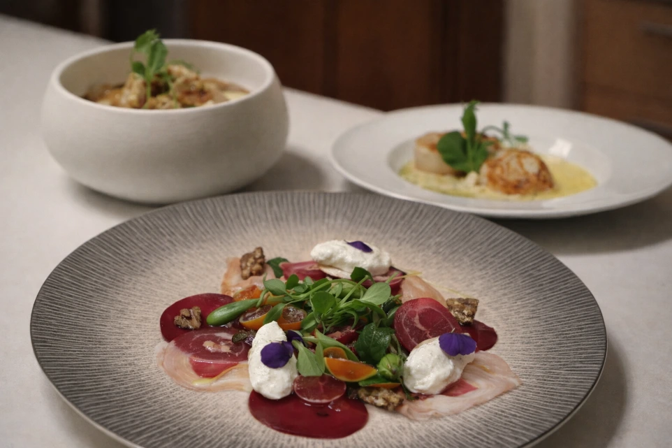 divers dressage gastronomique