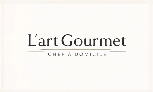 Logo L’Art Gourmet chef à domicile